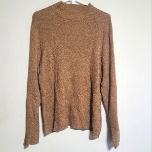 Marisa Christina Brown Knit Top 2X